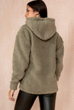 Jada Khaki Teddy Hoodie