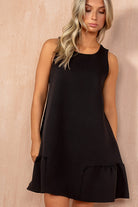 Jane Black Sleeveless Smock Dress
