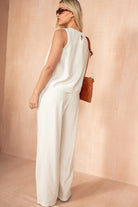 Jay Oatmeal Braided Trim Co Ord
