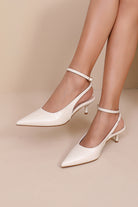 Jayla Nude Kitten Heels