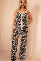 Jenna Leopard Shimmer Co Ord