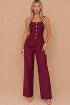 Jo Berry Tailored Straight Leg Trousers