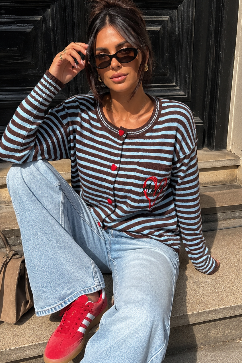 Joanna Blue 'Amour' Knit