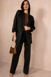 Jules Black Suedette Blazer