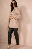 Jules Sand Suedette Blazer