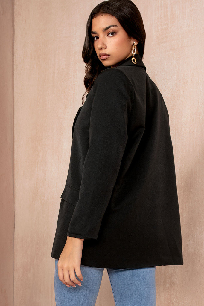 Juliana Black Oversized Blazer