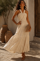 Juliet Stone Tiered Maxi Dress