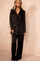 Juliette Black Diamante Trousers