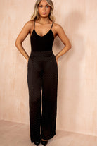 Juliette Black Diamante Trousers