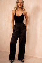 Juliette Black Diamante Trousers