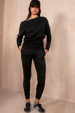 Kacey Black Knit Co Ord