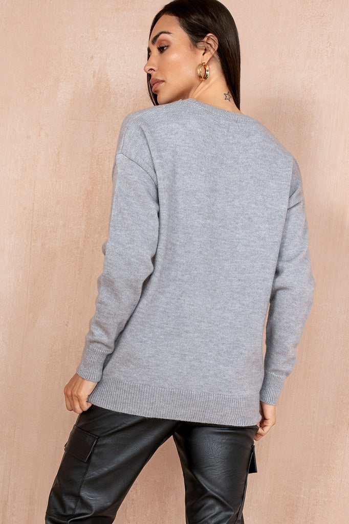 Kalila Grey 'California LA' Knit Jumper