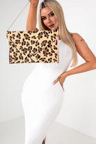 Kashi Leopard Faux Pony Bag