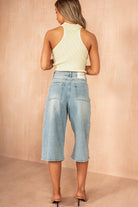Katalina Soft Yellow Ribbed Knit Cut Out Top