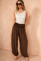 Kaylani Chocolate Harem Pants