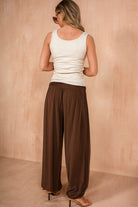 Kaylani Chocolate Harem Pants