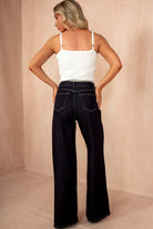 Kendra Indigo Wide Leg Jeans