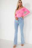 Kennedy Light Blue Flared Jeans