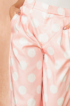 Kenya Pink Polka Dot Trousers