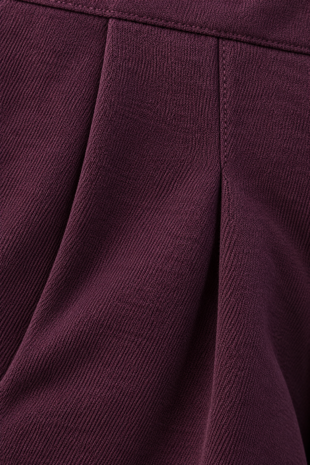 Kerry Plum Corduroy Pleated Trousers