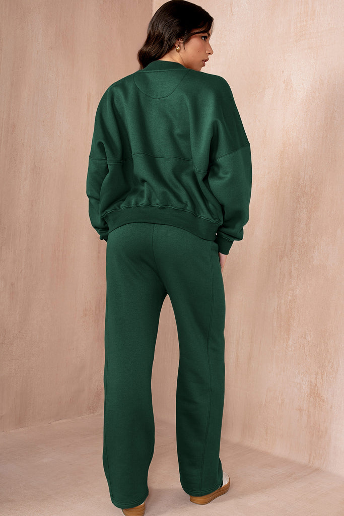 Kylie Forest Green Tracksuit