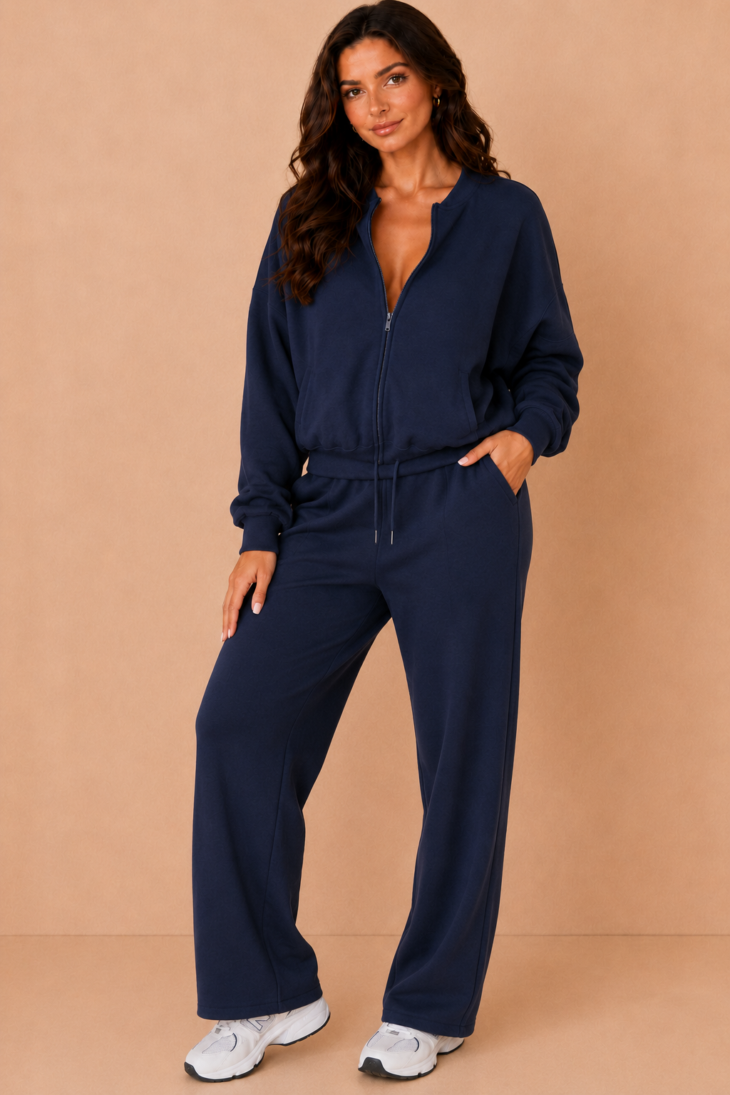 Kylie Navy Tracksuit