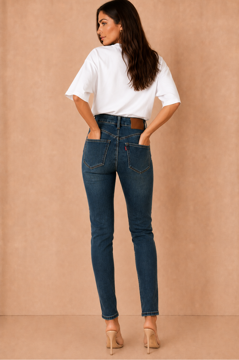 Laney Blue Denim Skinny Jeans