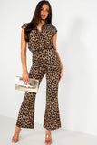 Layton Leopard Print Sleeveless Shirt