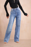 Lena Blue Wide Leg Jeans