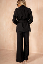 Lennie Black Blazer Suit
