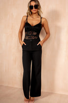 Lennie Black Blazer Suit