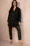 Lennie Black Oversized Blazer