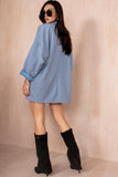 Lennie Blue Oversized Blazer