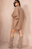 Lennie Camel Oversized Blazer