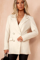 Liana Stone Double Breasted Blazer