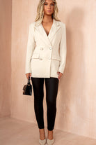 Liana Stone Double Breasted Blazer