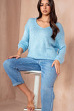 Lilah Baby Blue Knit Jumper