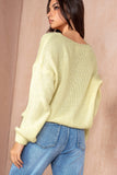 Lilah Lemon Knit Jumper