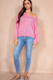 Lilah Pink Knit Jumper