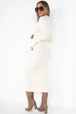Liora Cream Knit Dress