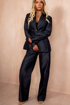 Liza Chambray Blazer Co Ord