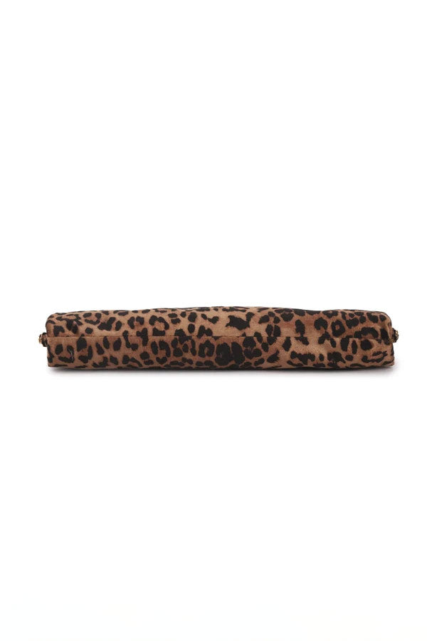 Lyra Leopard Print Shoulder Bag