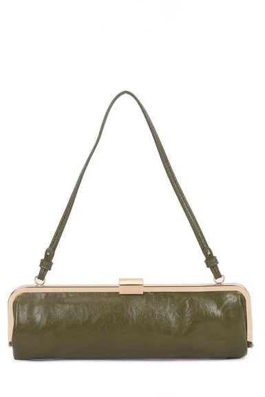 Lyra Olive Green Shoulder Bag