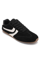 Maeve Black Suedette Trainers