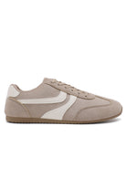 Maeve Taupe Suedette Trainers