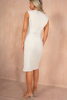 Margo Stone Sleeveless Midi Dress
