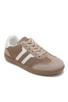 Molly Cream Suedette Trainers