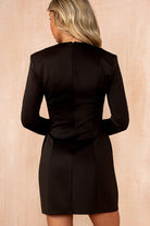 Morrigan Black Studded Mini Dress