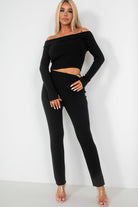 Nairobi Black Knit Co Ord