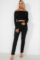 Nairobi Black Knit Co Ord